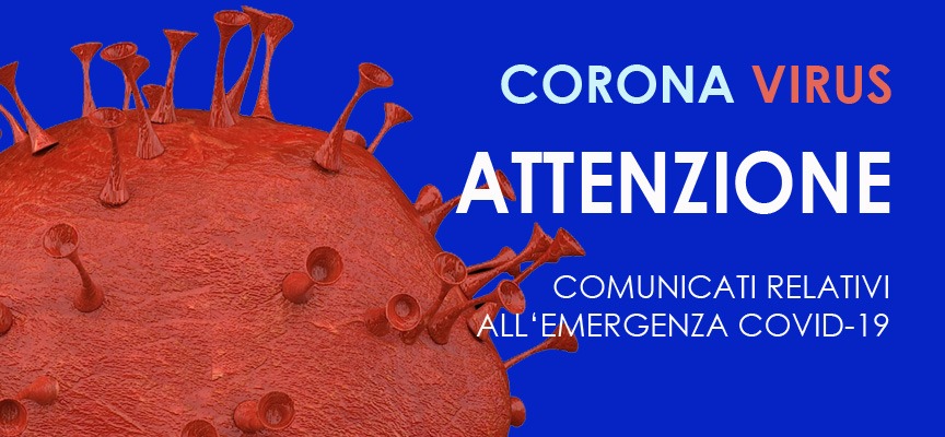 Emergenza da Covid 19 – coronavirus – misure organizzative in applicazione del DPCM 11 marzo 2020. Istruzioni operative dal 18 marzo 2020