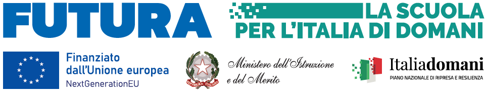 PNRR PIANO SCUOLA 4.0 – AZIONE 1 – NEXT GENERATION CLASS – AMBIENTI DI APPRENDIMENTO INNOVATIVI – CUP G14D22005930006 – Codice progetto M4C1I3.2-2022-961-P-23352