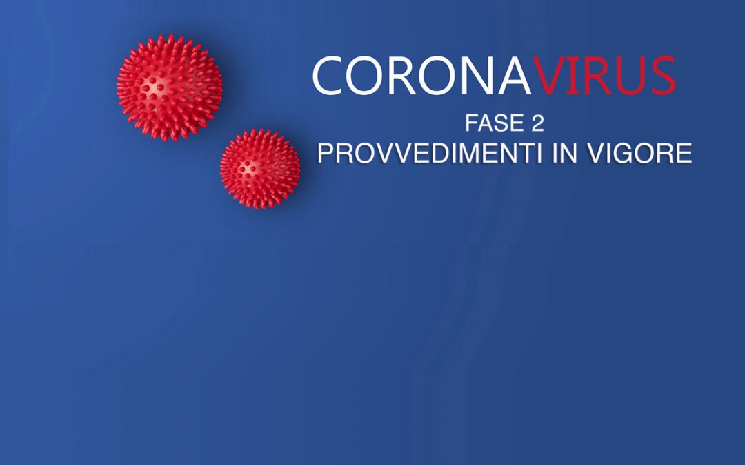 Emergenza da Covid 19-coronavirus: misure organizzative in applicazione del DPCM del 17 maggio 2020 e precedenti. Istruzioni operative