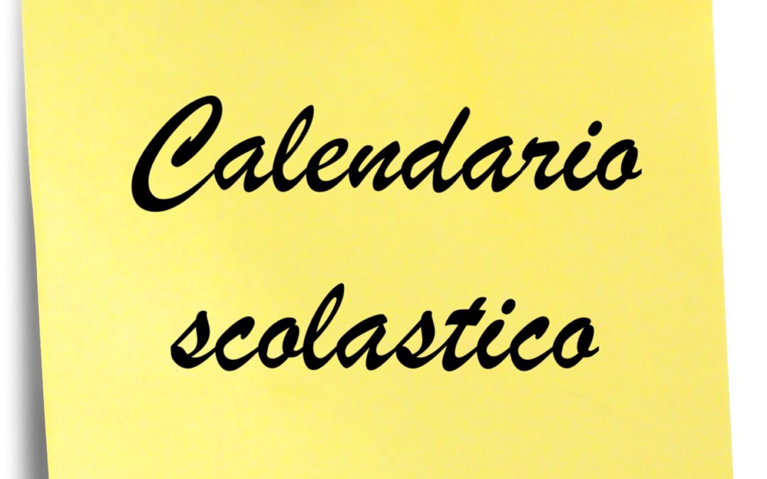 CALENDARIO SCOLASTICO 2023-2024