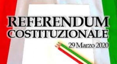 Referendum Costituzionale di domenica 29 marzo 2020 – Disponibilità dei locali scolastici per l’allestimento dei seggi.